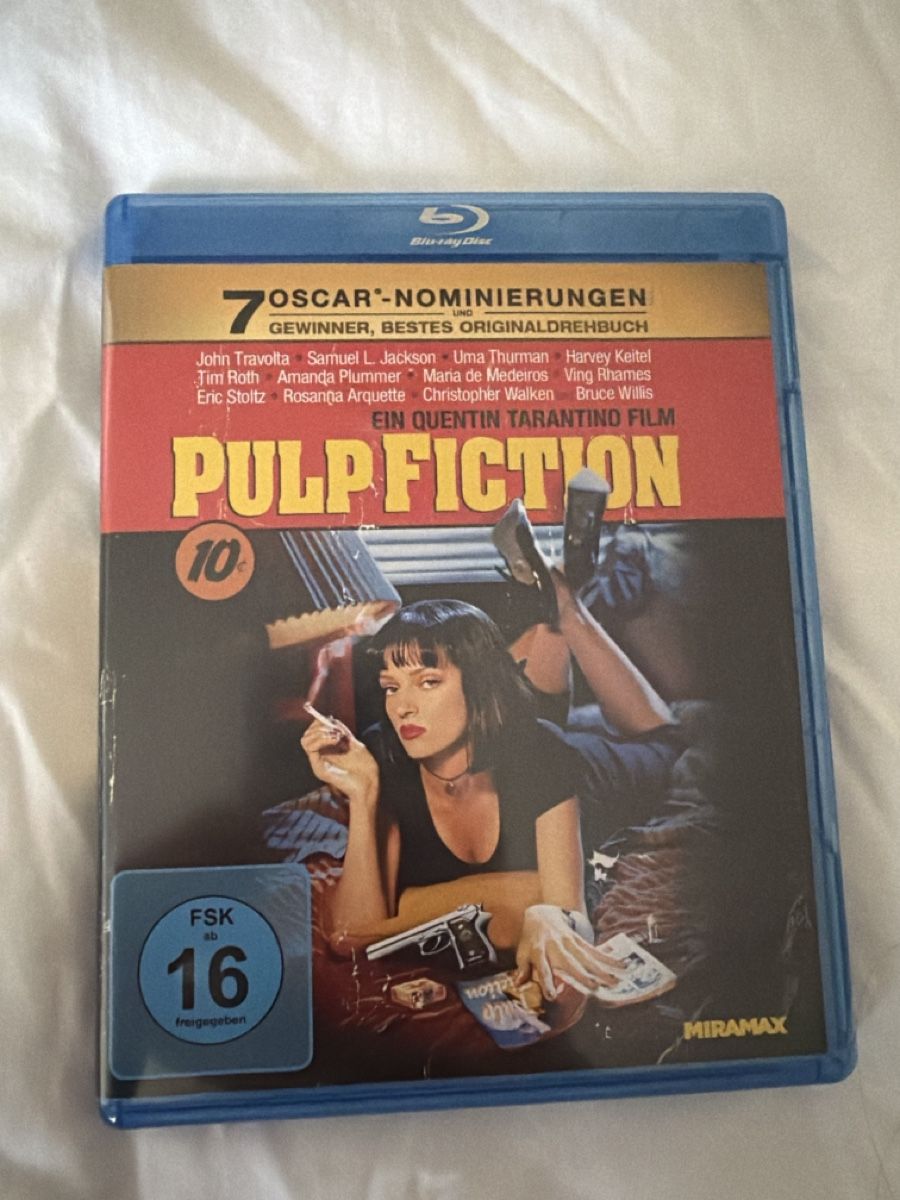 Tutti i DVDs: Pulp Fiction Blu-ray Film – Usato da Staad SG venduto da bal_pl6x
