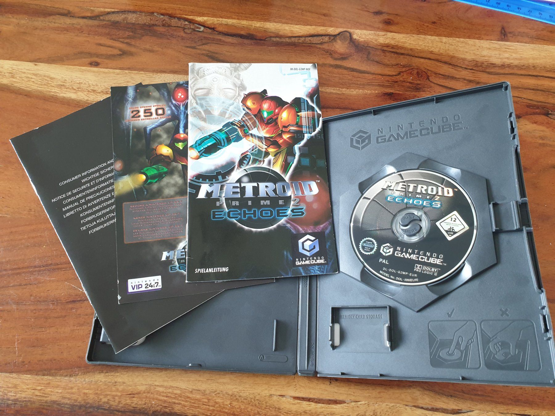 Spiele: Metriod  Prime Echoes DE / Nintendo Gamecube – Gebraucht aus Rain von Rou_z26r 2
