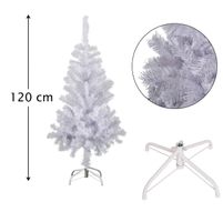 Weihnachstbaum Baum Weihnachten 120 cm weiss neu