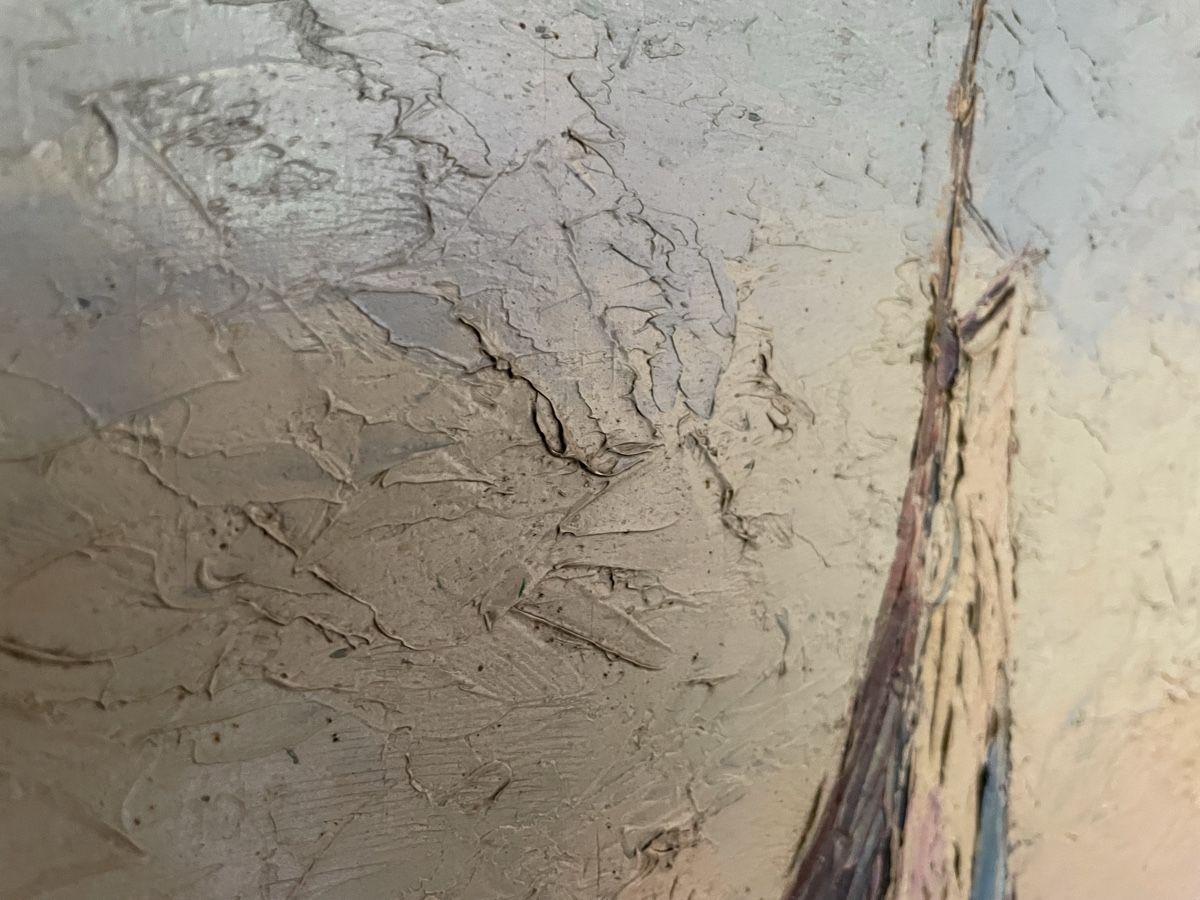 Tableaux: Huile au couteau sur contreplaqué 1940 Louis Bissinger – D'occasion à Lamboing par christopheO 4
