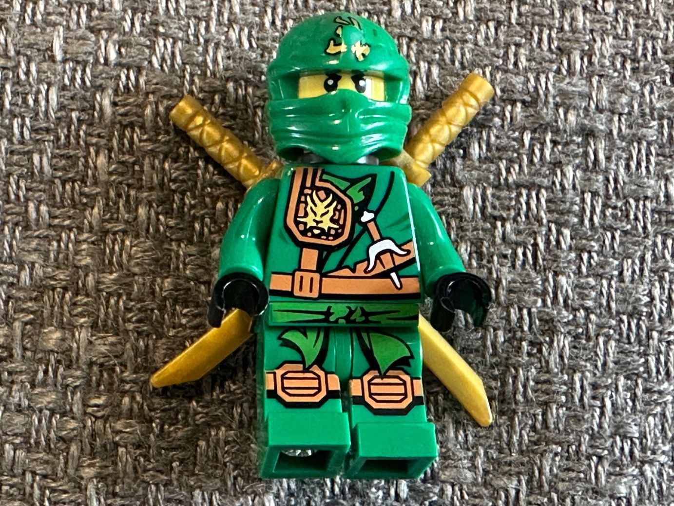 LEGO Ninjago Minifigur NJO0129 Lloyd Jungle Robes (Usato) a