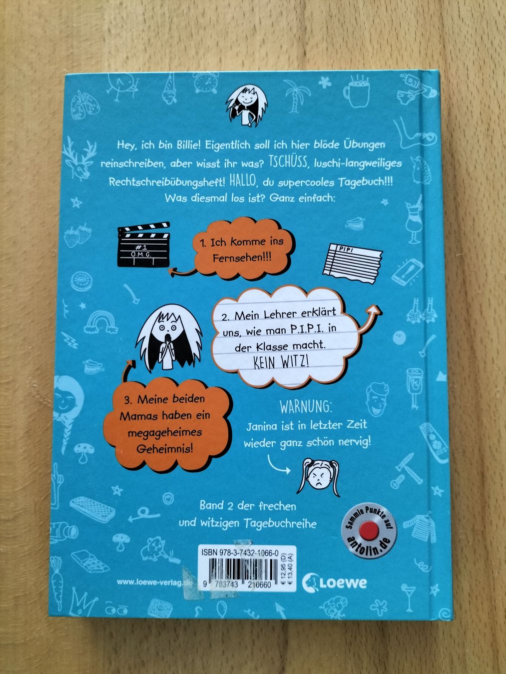 Bücher: O.M.G Billie! Buch – Gebraucht aus Horn von Mauro-Paduli07 1