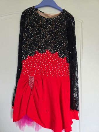 Kürkleid (Eiskunstlauf Kleid)