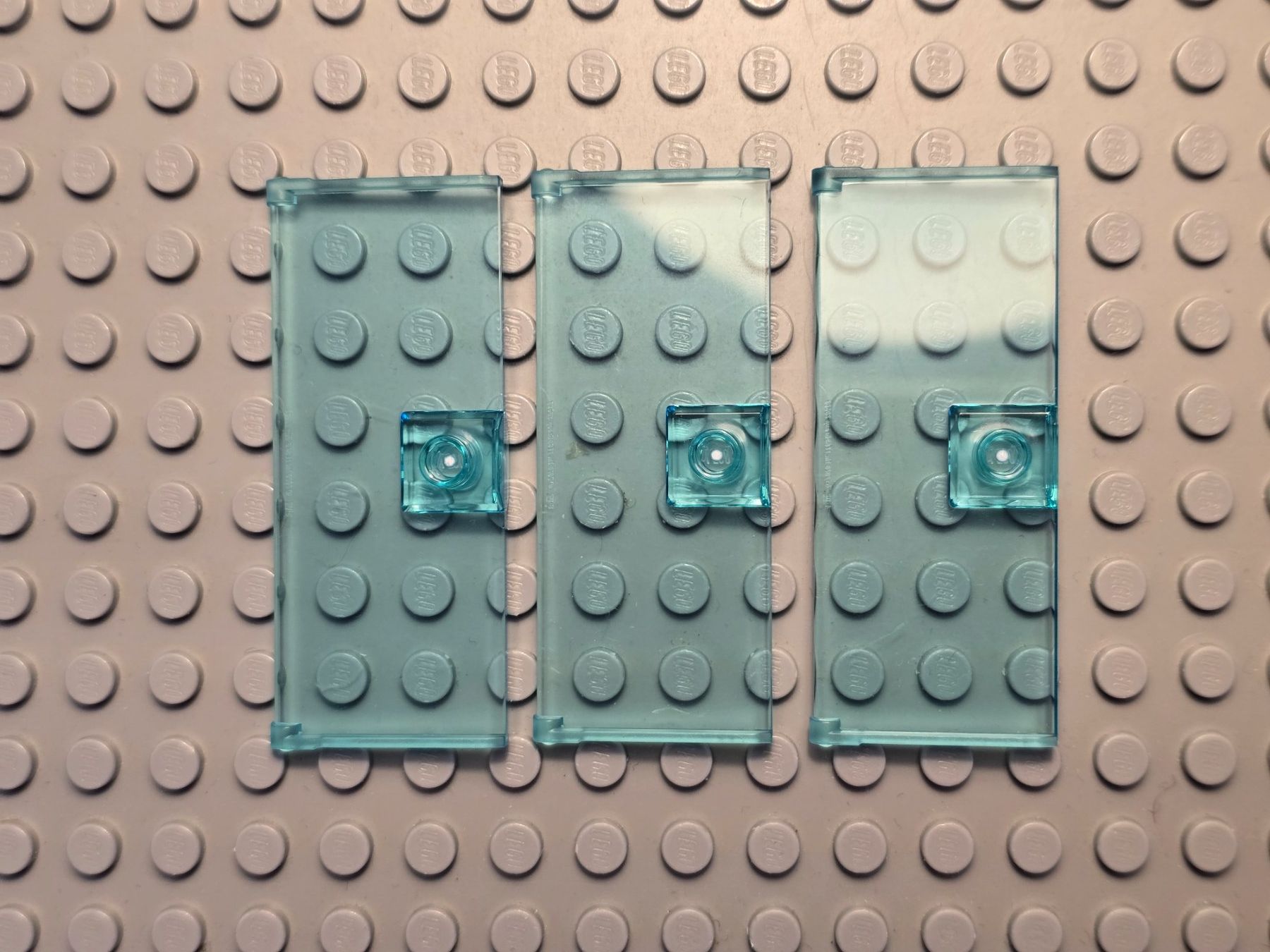Lego Kit di costruzioni: Lego Türen trans. blau – Nuovo (secondo la descrizione) da Basel venduto da Swi-7621