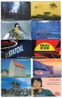 10 Telefonkarten Schweden