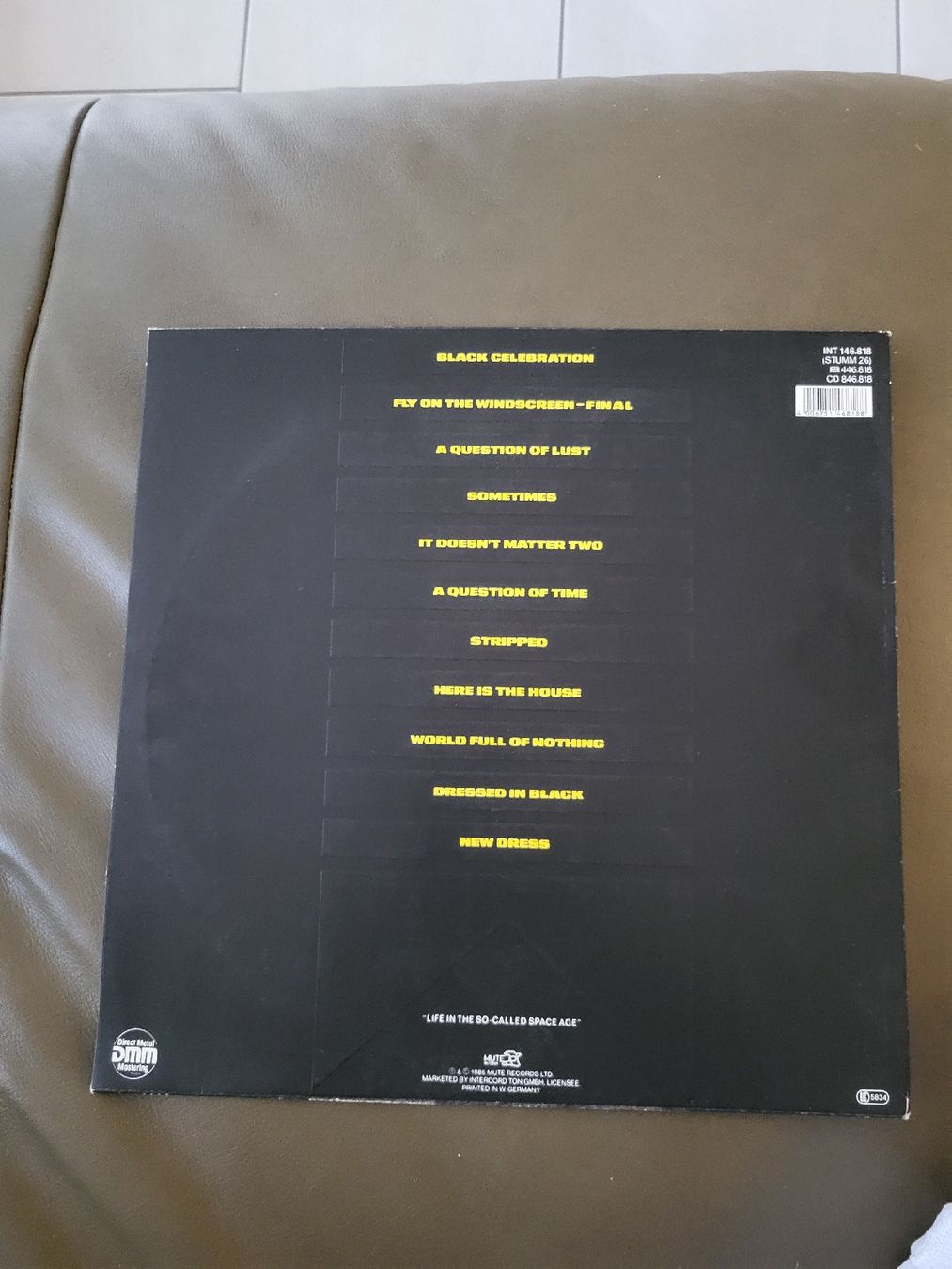 Dischi in vinile: Depeche Mode Black Celebration Vinyl LP – Usato da nunningen venduto da mic_88k2 1