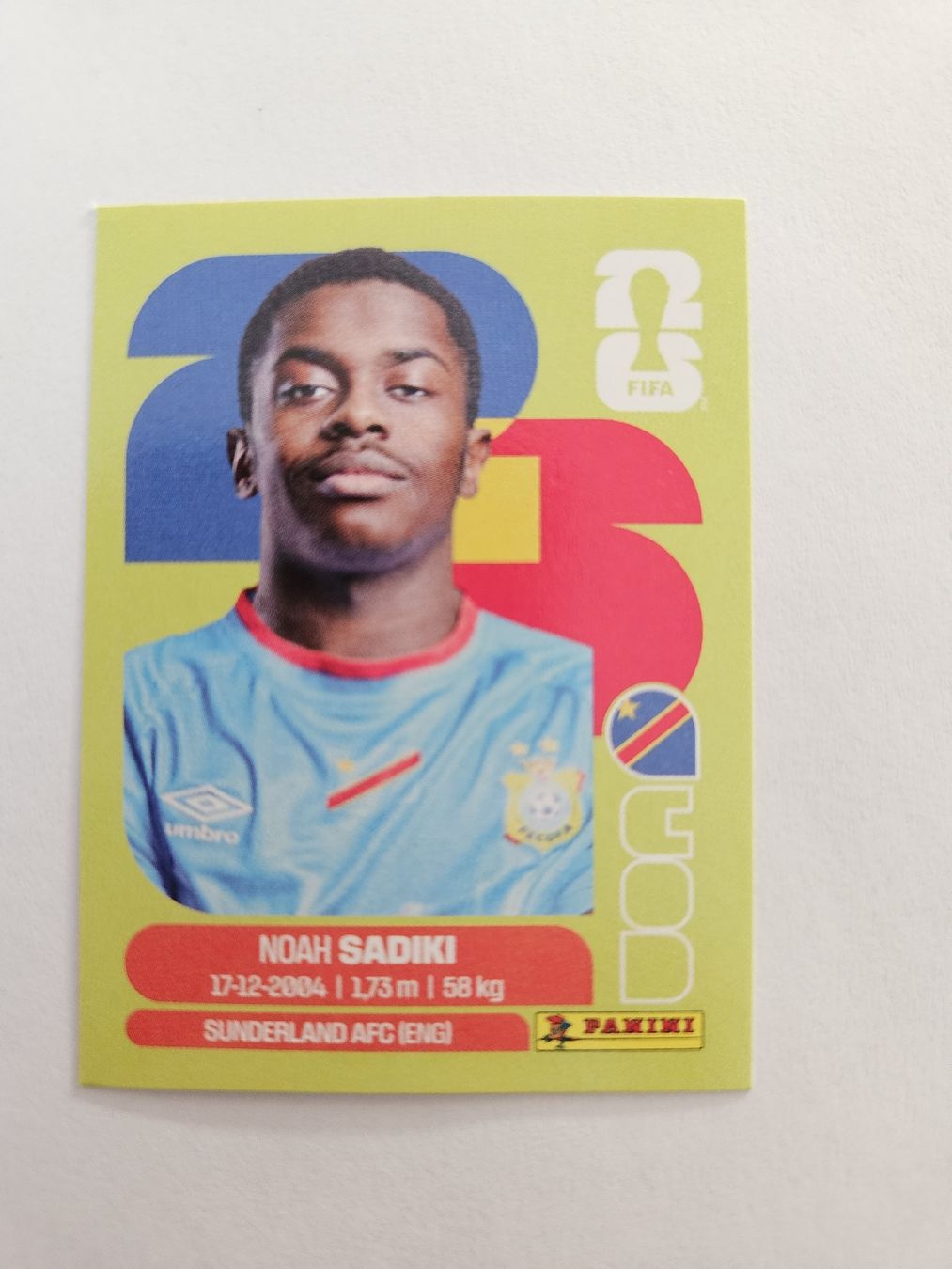 Panini Sammelbilder & Trading cards: Panini Sticker WM 2026 Noah Sadiki COD 12 – Neu (gemäss Beschreibung) aus Suhr von Aylou