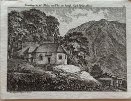 Radierung - Johann Heinrich Meyer, Ranft, Nikolaus von Flüe