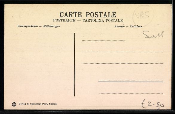 Cartoline postali: Luzern, Hallengräber bei der Hofkirche – Usato da Berlin venduto da bartko-reher 1