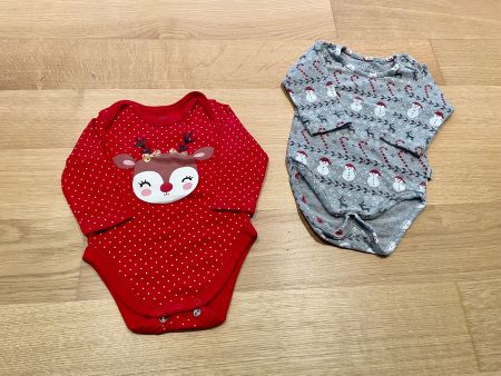 Baby Weihnachtsbodys Gr. 62