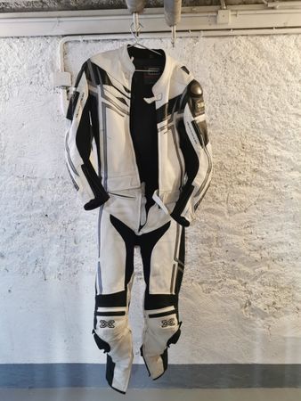 IXS Lederkombi Motorrad Zweiteiler