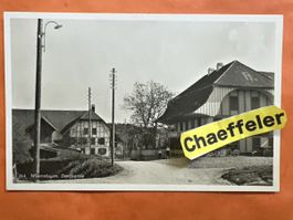 Alte Ansichtskarte von Wileroltigen, Dorfpartie, Top!
