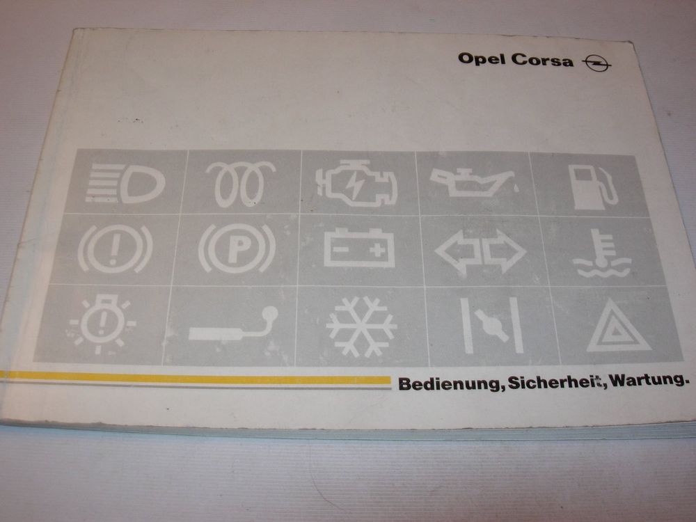 Opel Corsa C Bedienungsanleitung Deutsch Pdf