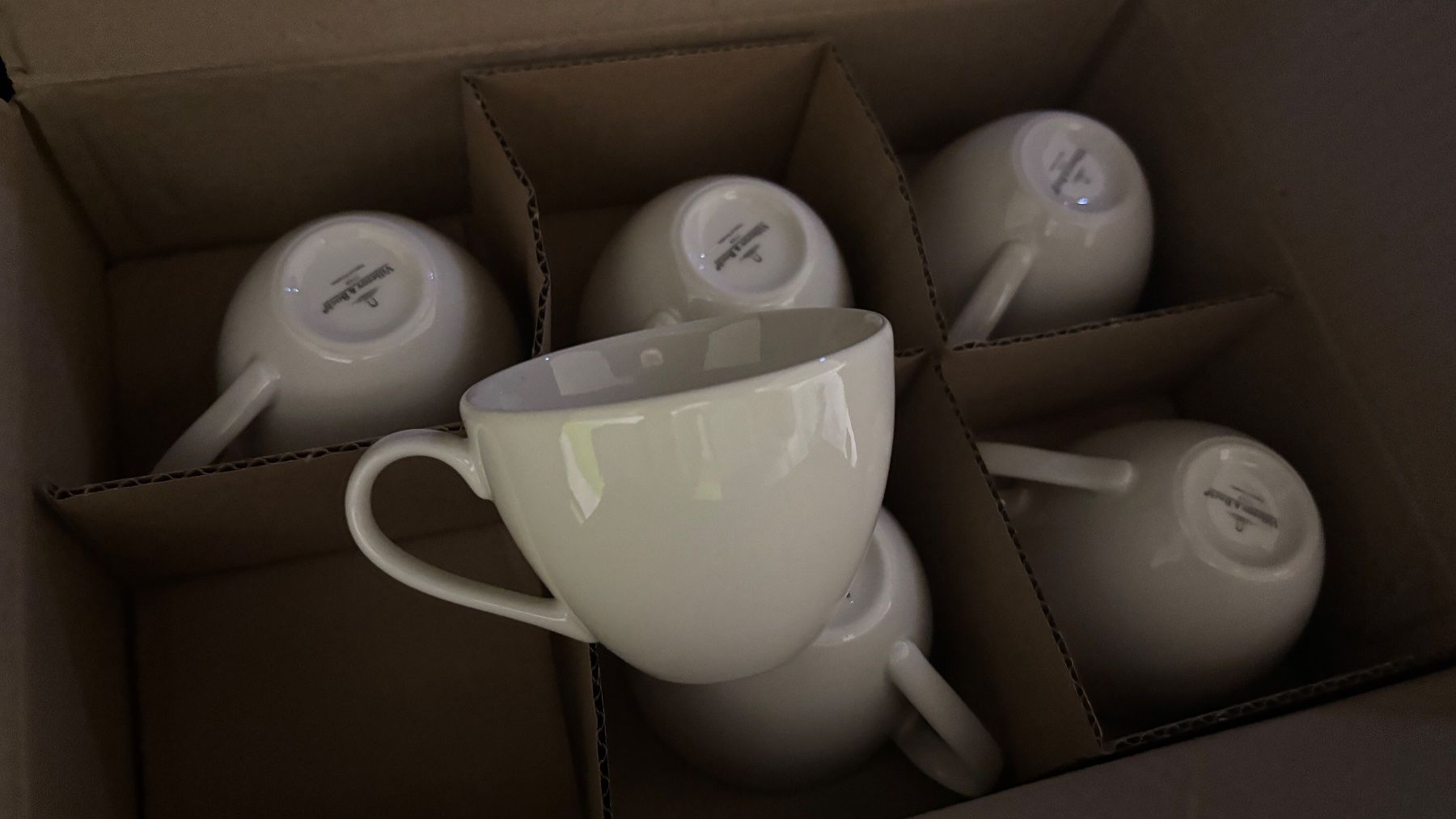 Villeroy & Boch Tasses: NEW - Villeroy & Boch "Basic White" Coffee Cups, 12 Cups – Neuf avec emballage d'origine à Lengnau BE par 4ConsultingSolutions 4