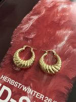 Hoop earrings