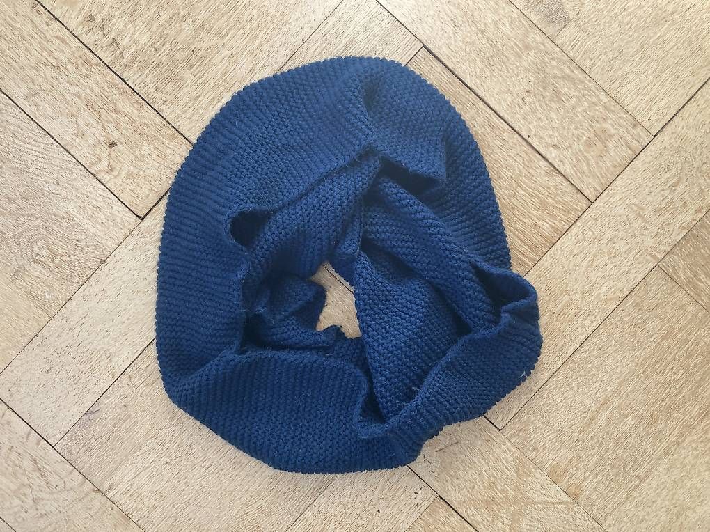 Foulards, Tücher & Schals: Blauer Rundschal – Gebraucht aus Bern von tan_2rrh
