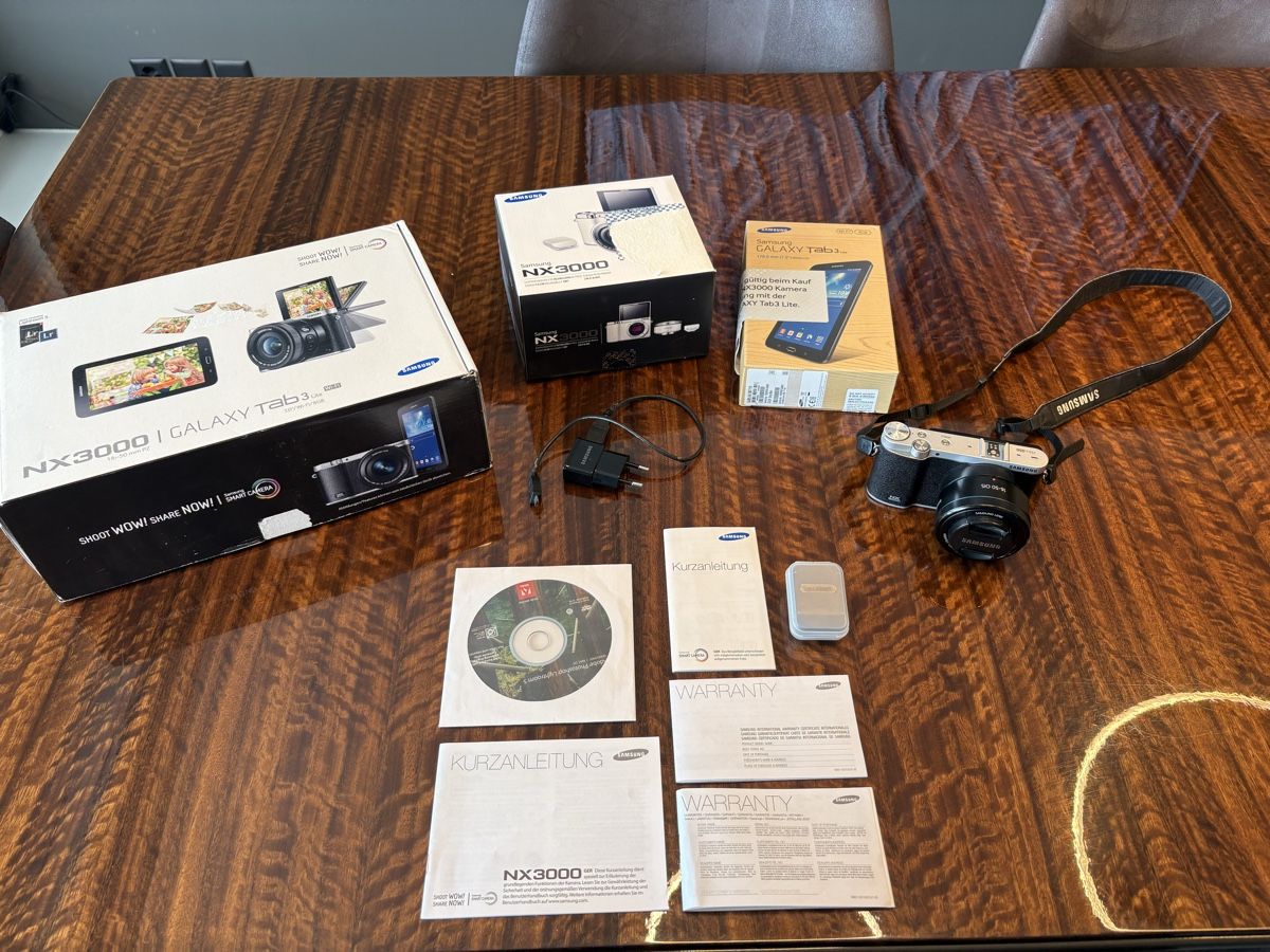 Samsung Fotocamera: Samsung Kamera NX3000 mit Originalverpackung – Usato da Meilen venduto da AlexandraMarahrens 7
