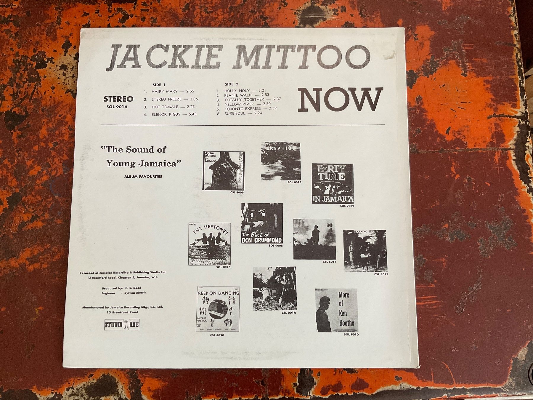 Dischi in vinile: Jackie Mittoo Now LP – Usato da Delémont venduto da vinylfreak01 1