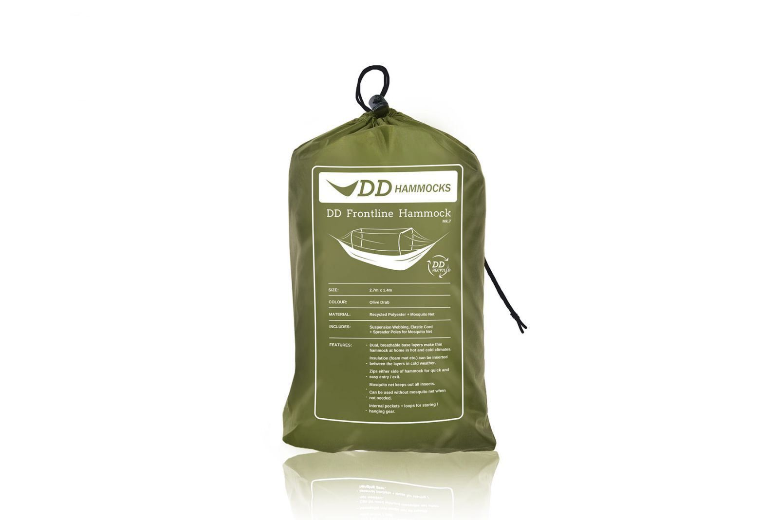 Amache: DD Hammocks DD Recycled - Frontline Hängematte – Nuovo e nell'imballaggio originale da Tulln venduto da HaengemattenShop 2