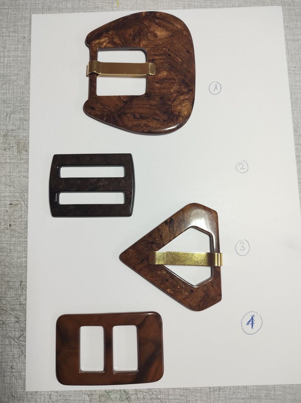 Fibbie per cinture: Vintage Schildpat Schnalle – Nuovo (secondo la descrizione) da Weite venduto da Uhu36uhu