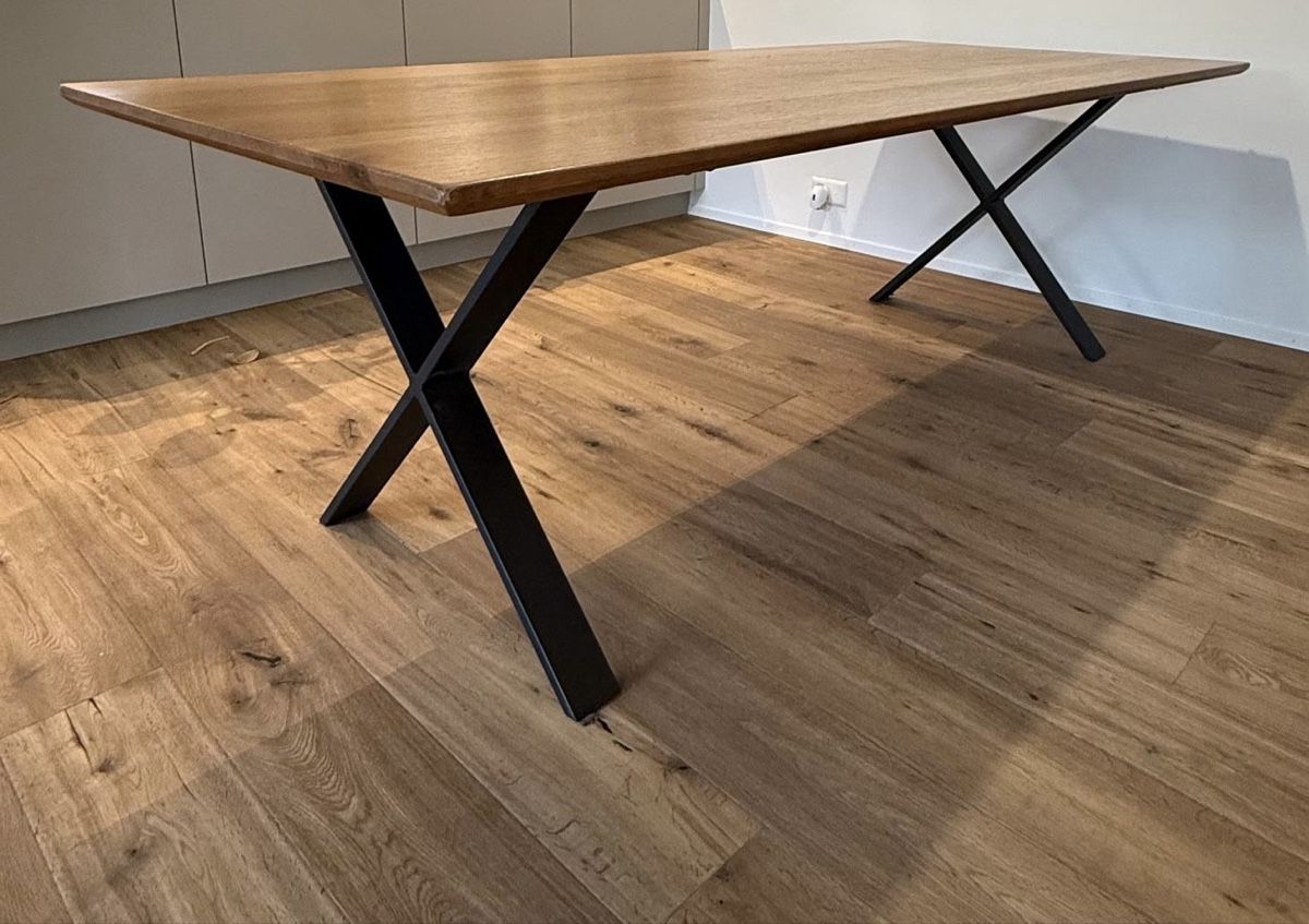 Pfister Tischgruppe: Dining Table and chairs Solid Wood – Gebraucht aus Thalwil von agg_9656 2