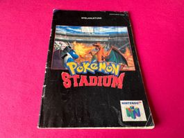 ANLEITUNG FÜR POKEMON STADIUM NINTENDO 64