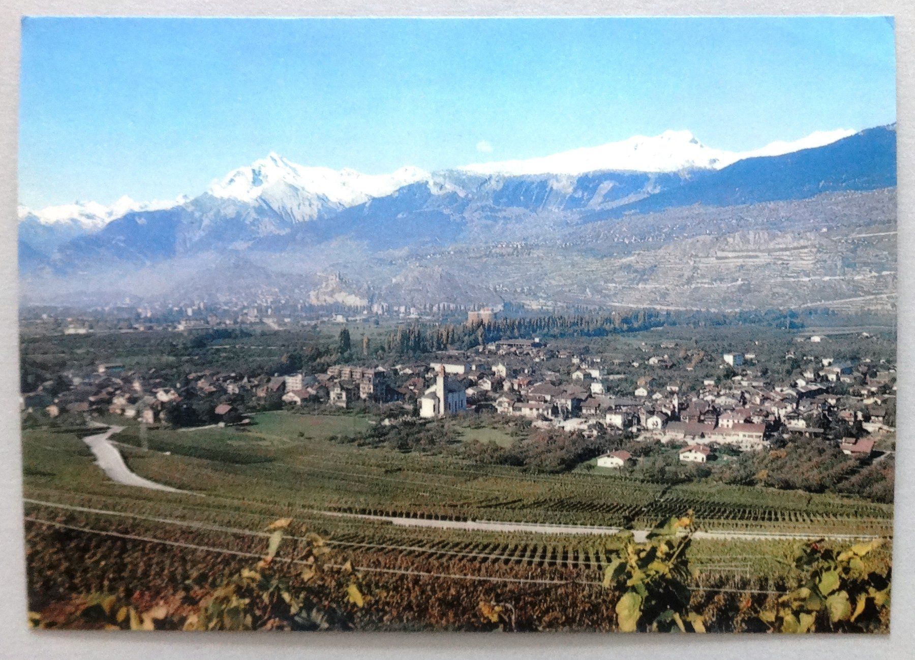 Ansichtskarten: Bramois - Valais – Gebraucht aus Fétigny von Billy2miny