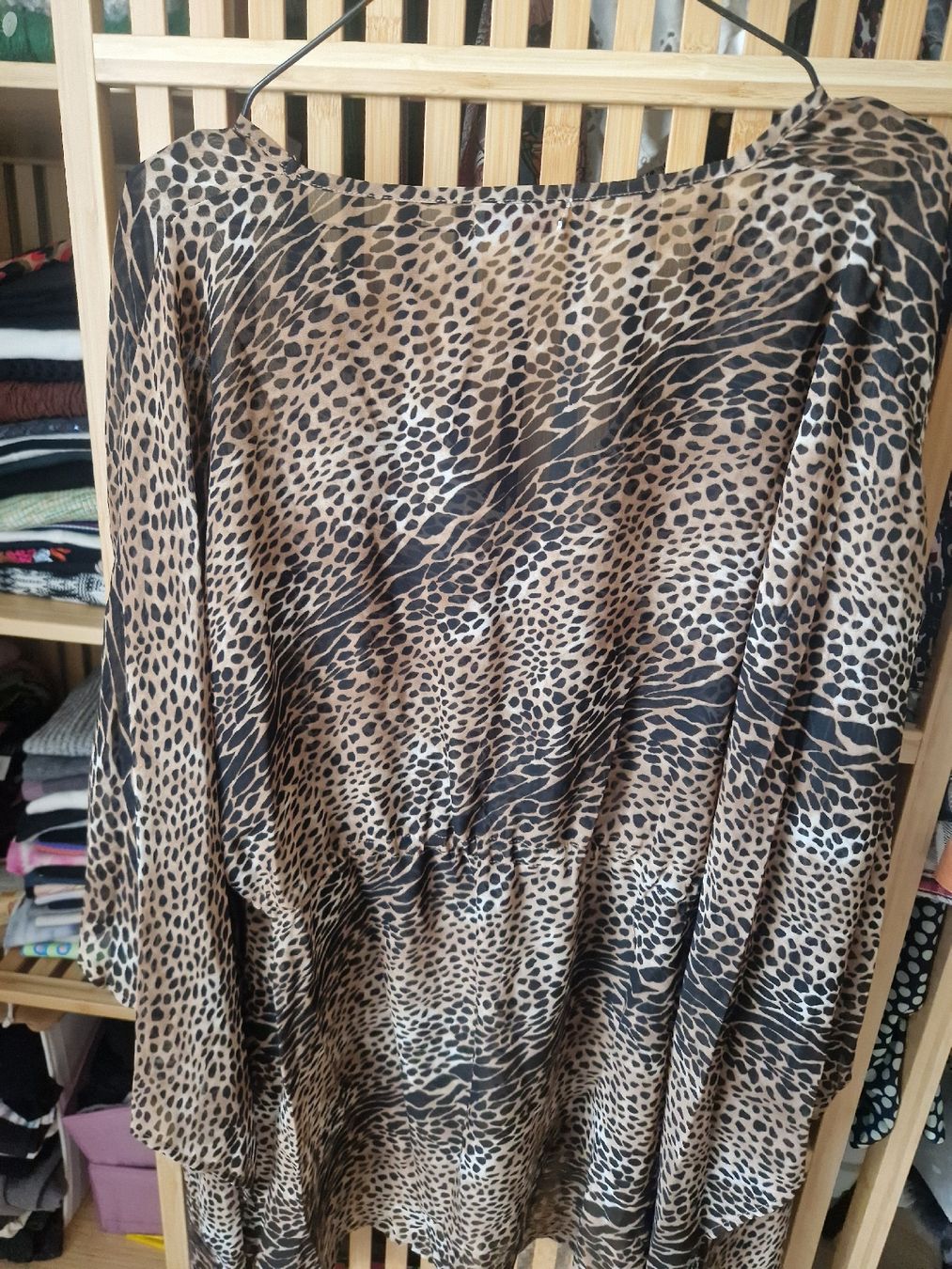Manor Tuniques: Blouse de plage MANOR imprimé léopard, taille M/L – Neuf (Voir description) à Denges par elo_2zgb 2