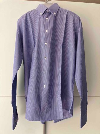 Camicia Café by 7 Camicie Hemd Herren / langarm / Gr.XL Blau