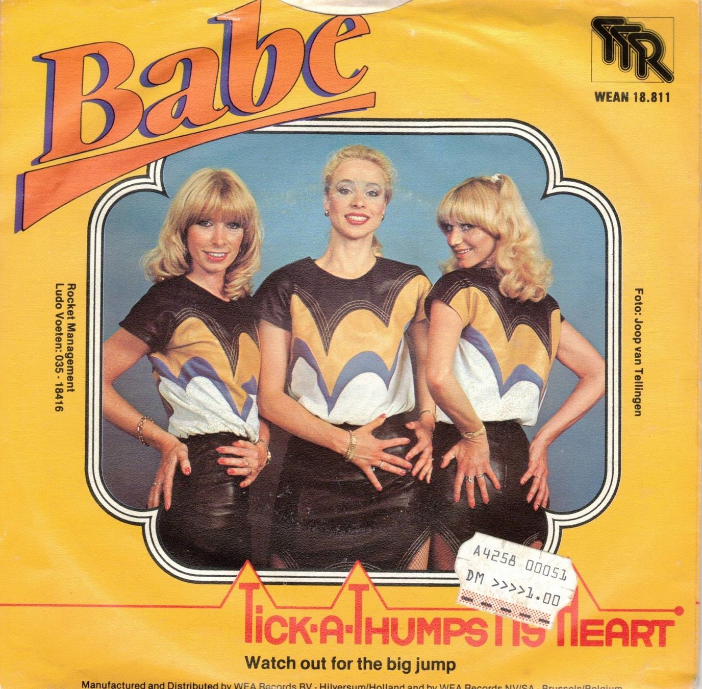 Dischi in vinile: BABE  --  Tick a thumps my heart  Single7 – Usato da Rheinau venduto da thespecials