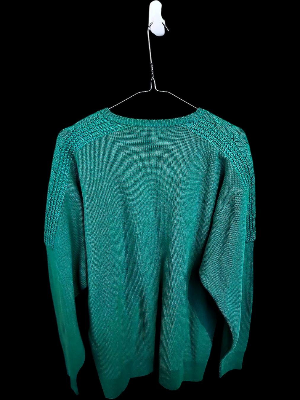 Maglioni & Felpe: Eco Line by Setebello Grüner Strickpullover - Hergestellt – Usato da Zug venduto da vinokilo 3