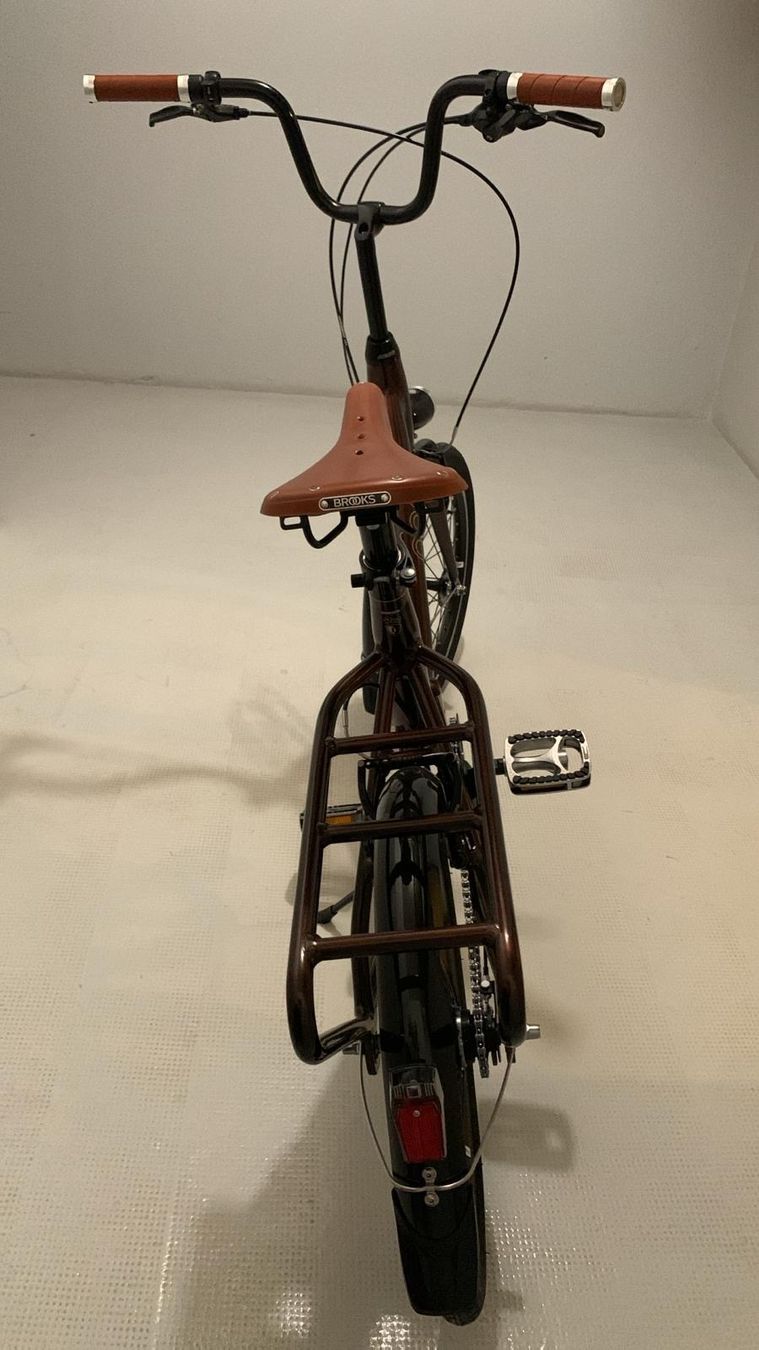 Vélos: Vélo de ville marron pliable NEUF (<15km) – Neuf (Voir description) à La Tour-de-Peilz par flo_m27g 2