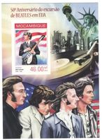 Block "The Beatles. John Lennon". Mosambik