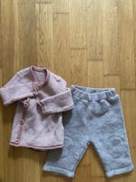 Baby Set aus Schurwolle Gr 62/68