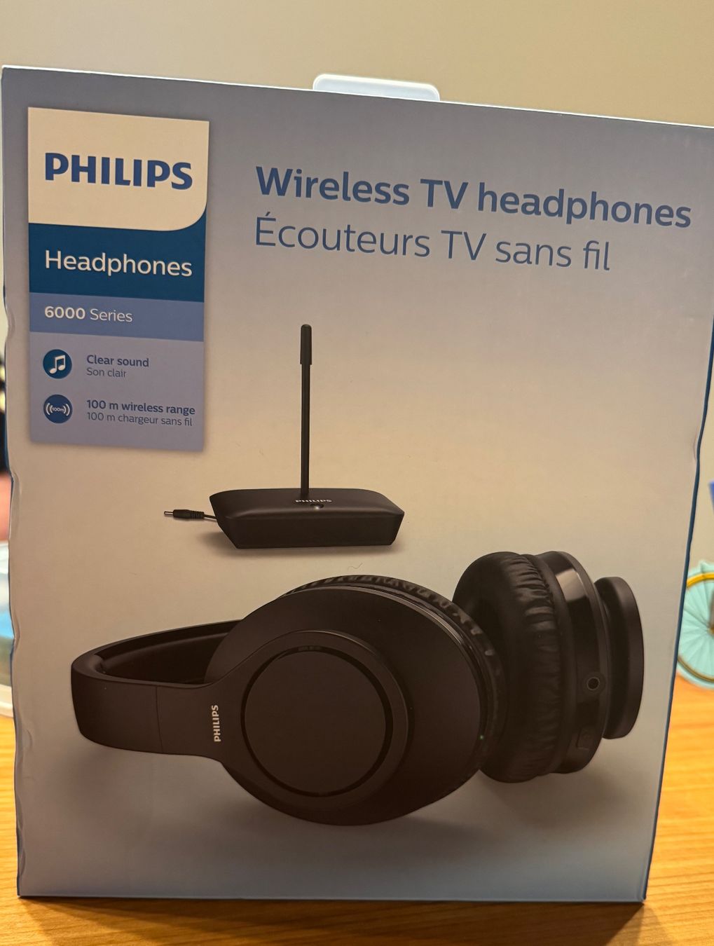 Philips Cuffie: Philips TV Kopfhörer kabellos schwarz – Nuovo (secondo la descrizione) da Luzern venduto da MvS79