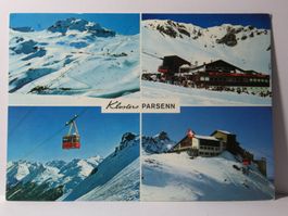 Klosters -  Parsenn  Gondelbahn, Bergrestaurant  1989