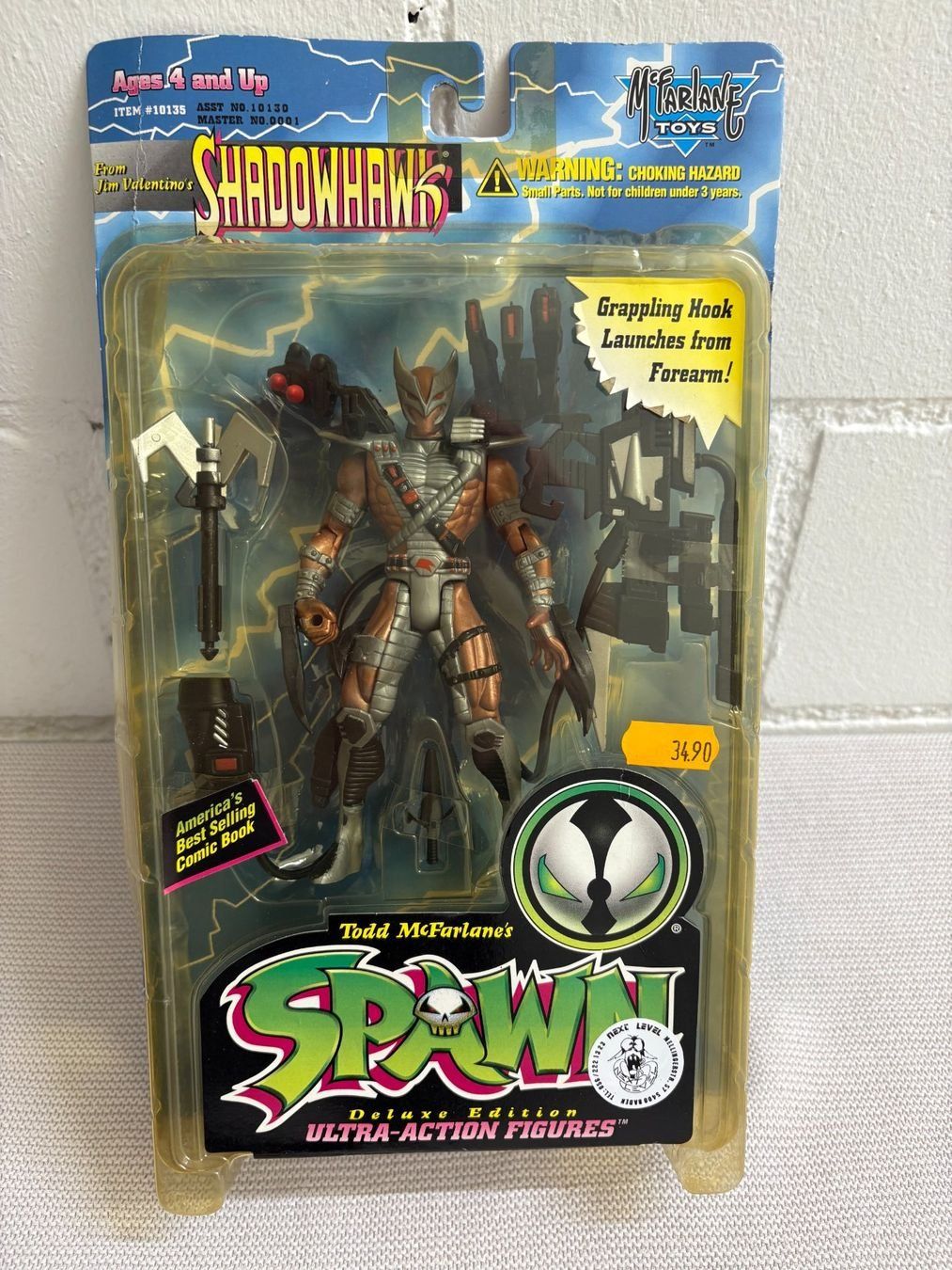 Statuette: NEUE Shadowhawk Action Figur, Todd McFarlane Toys,1996 – Usato da Ottenbach venduto da TimelessEmotions. 2