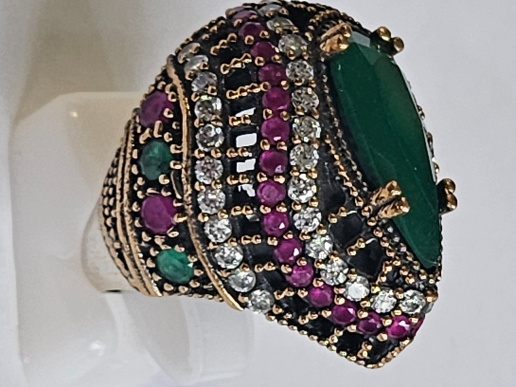 Anelli: Edelstein Fingerring – Nuovo (secondo la descrizione) da Zürich venduto da adriben 9