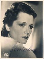 Olga Tschechowa 1897-1980 Autogramm signiert Foto 13x18cm