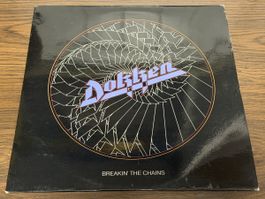 Dokken - Breakin' the Chains Vinyl Record - Carrere 1981