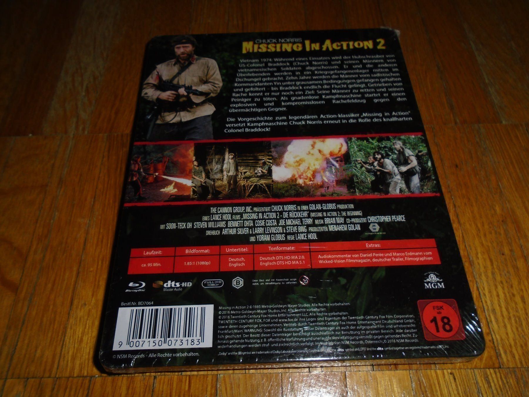 Tutti i DVDs: Missing in Action 2 - Futurepak-BLU-RAY-3D Lenticular-UNCUT – Nuovo e nell'imballaggio originale da Basel venduto da havsok 1