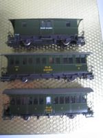 Ferro Suisse, Rhb-Wagen-Set 3 teilig grün