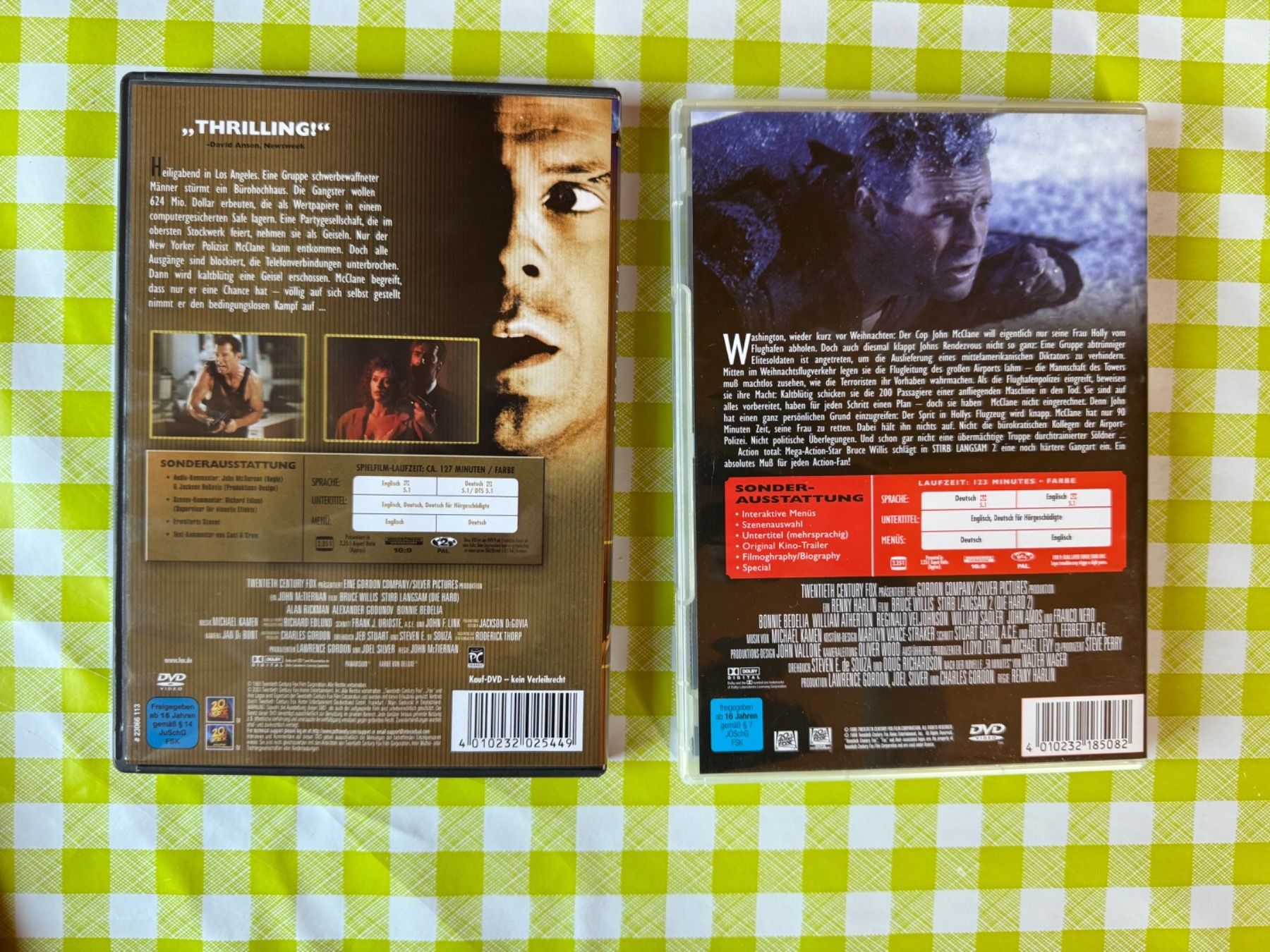 Tutti i DVDs: Stirb langsam & Stirb langsam 2 - DVD – Usato da Giswil venduto da michivonah 1