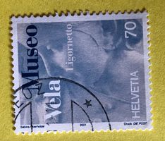 Nr.1023 GESTEMPELT Wiedereröffnung Museo Vela 2001  