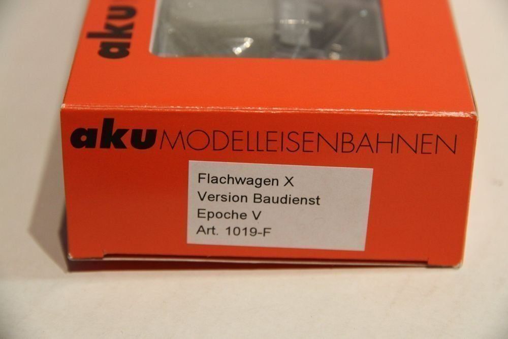 Aku Modelleisenbahnen: SBB X Materialwagen, Version Baudienst, AKU, HO, AC, Neu – Neu und originalverpackt aus Nesselnbach von ubourson 5