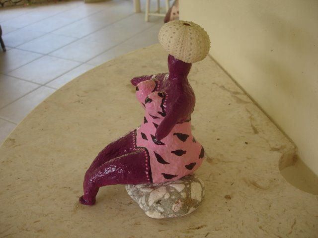 Sculture & Statue: Papiermache Skulptur Nr. 1 – Nuovo (secondo la descrizione) da Beatenberg venduto da nonnkari 2