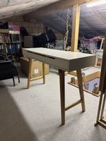 Schmaler Bürotisch, 120×40x77,5 cm