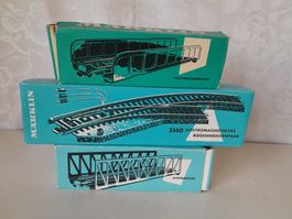 Märklin Gitterbrücke, Vollträgerbrücke, Bogenweichen, neu