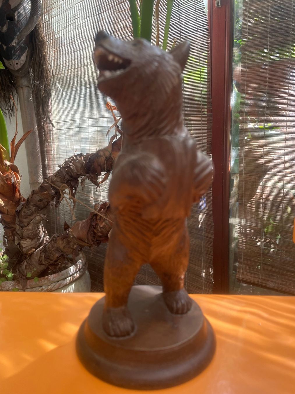 Skulpturen & Statuen: Bär Holz Brienzer Schnitzerei. 18 cm, Ours Brienz. – Gebraucht aus Versoix von HELVETICA_1 3