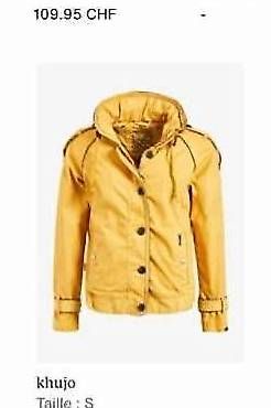 Veste mi-saison Khujo Stacey avec capuche: taille S